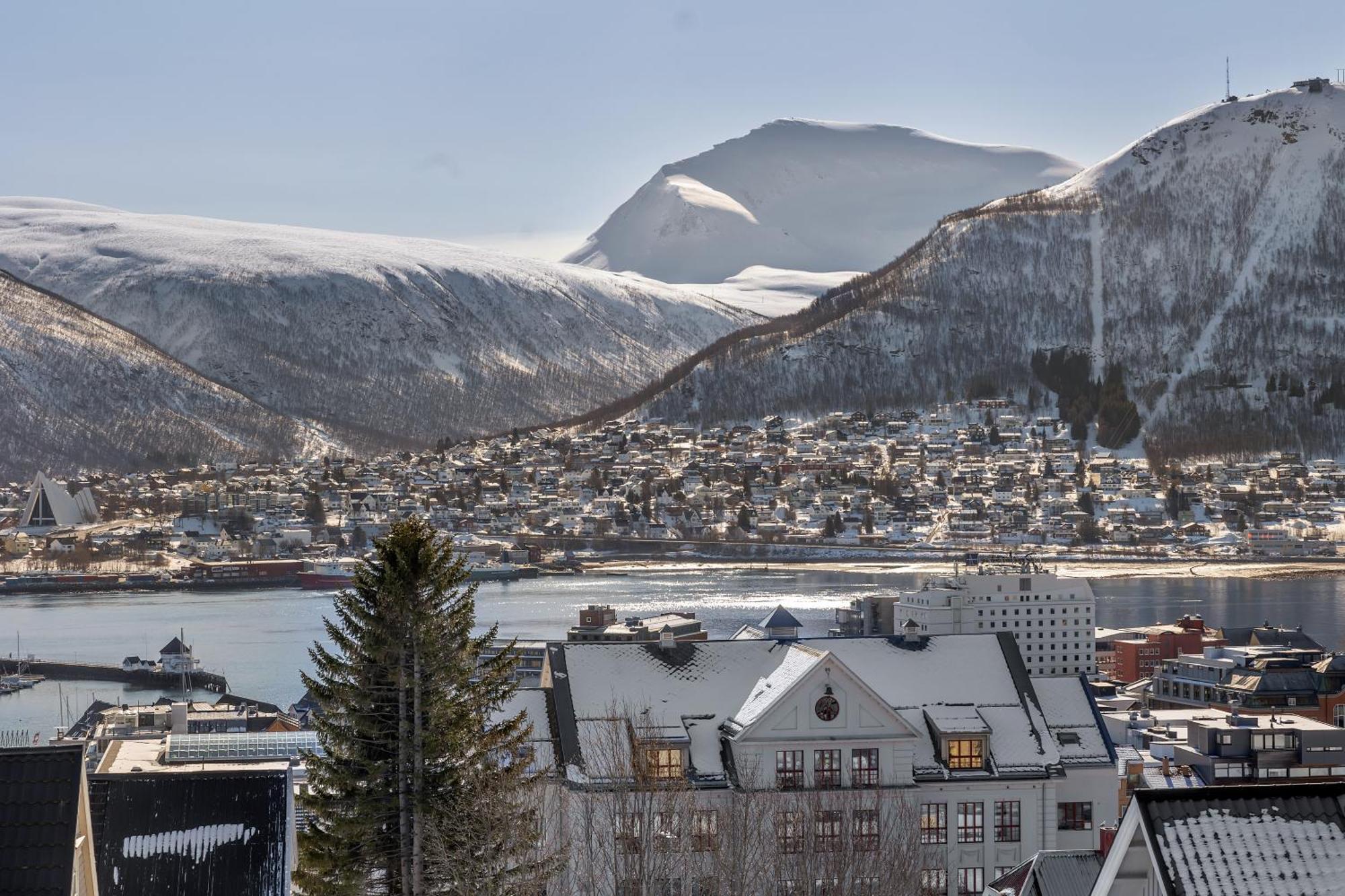 Cozy Central Loft Apartment With Amazing View Tromsø Dış mekan fotoğraf