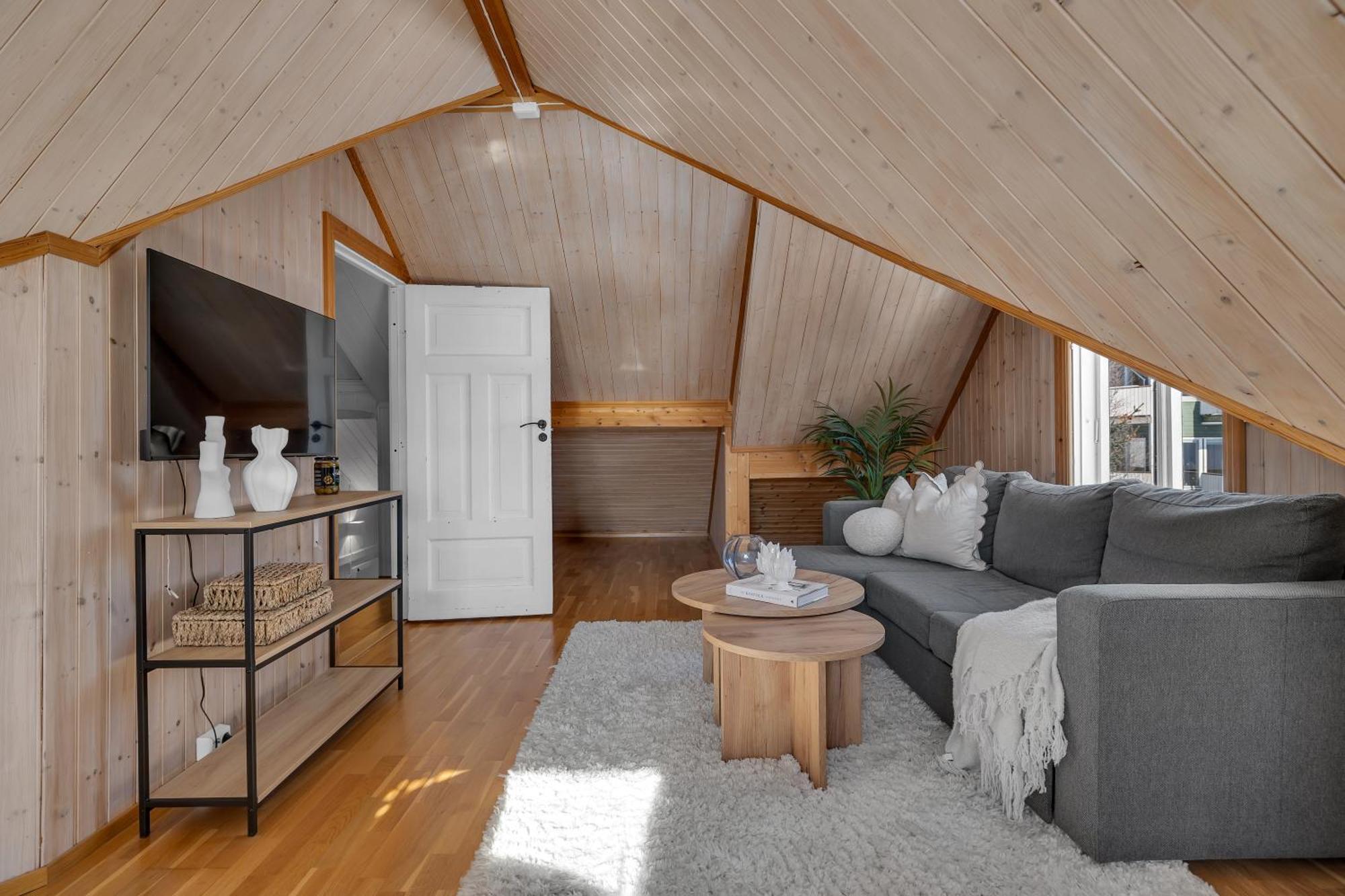 Cozy Central Loft Apartment With Amazing View Tromsø Dış mekan fotoğraf